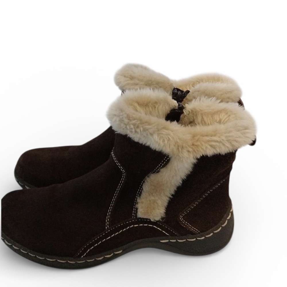 Bass Nadia Suede Leather Bootie